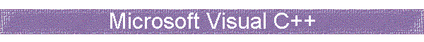 Microsoft Visual C++