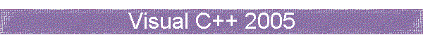 Visual C++ 2005
