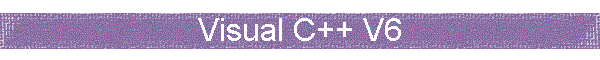Visual C++ V6