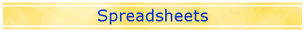 Spreadsheets