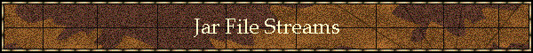 Jar File Streams