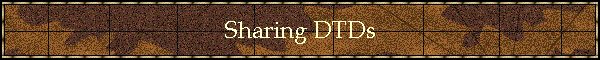Sharing DTDs
