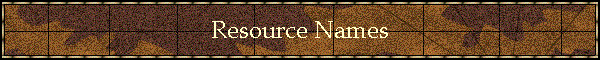 Resource Names