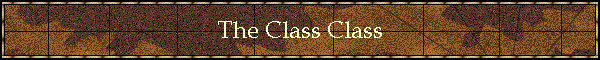 The Class Class
