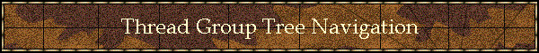 Thread Group Tree Navigation