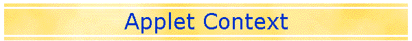 Applet Context