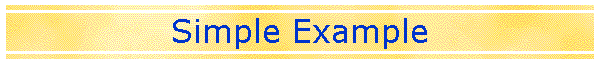 Simple Example