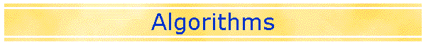 Algorithms