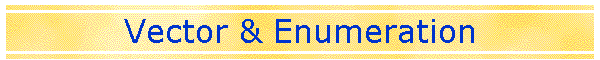 Vector & Enumeration