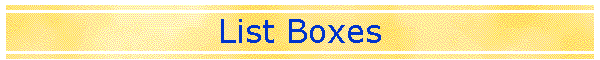 List Boxes
