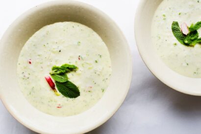 Thumbnail for Fennel, Cucumber and Mint Soup