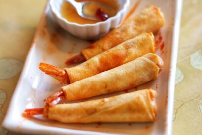 Thumbnail for Crispy Shrimp Rolls