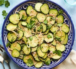 Thumbnail for Sesame-Miso Cucumber Salad