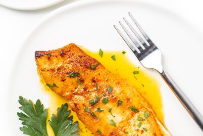 Thumbnail for Pan Seared Halibut with Lemon Butter Sauce