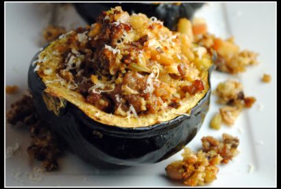 Thumbnail for Apple/Sausage Stuffed Acorn Squash