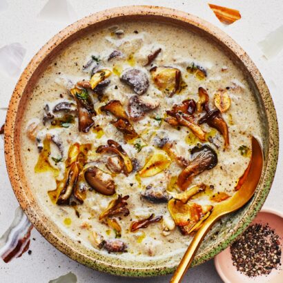 Creamy-ish of Mushroom Soup