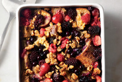 Thumbnail for Berry-and-Walnut French Toast Casserole