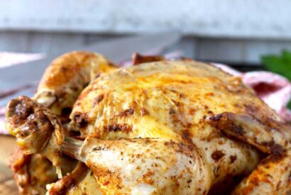 Thumbnail for Pressure Cooker Whole Chicken Rotisserie Style (Instant Pot)