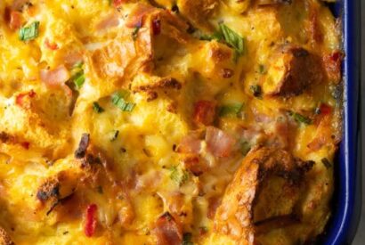 Thumbnail for Cheese Strata (with Meat or Meatless)