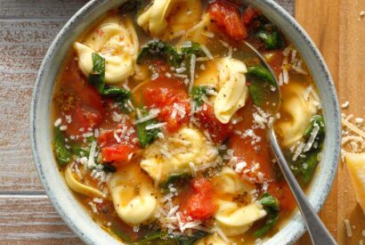 Thumbnail for Spinach Tortellini Soup