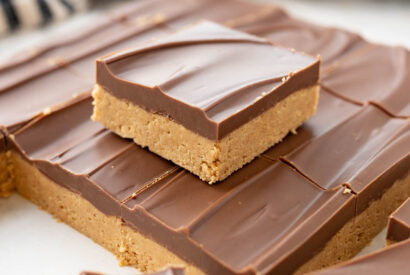 Thumbnail for No-Bake Chocolate Peanut Butter Bars