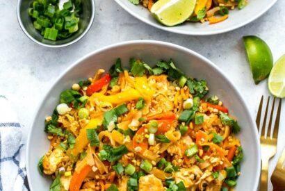 Thumbnail for Instant Pot Chicken Pad Thai