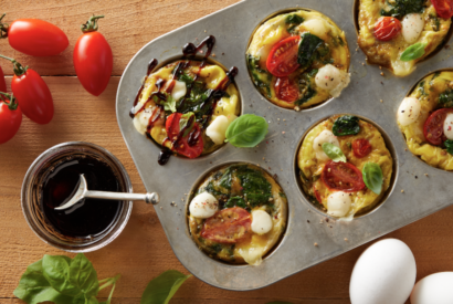 Thumbnail for Caprese Egg Muffins