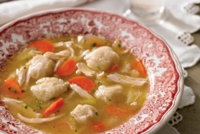 Thumbnail for Old-Fashioned Homemade Chicken and Dumplings