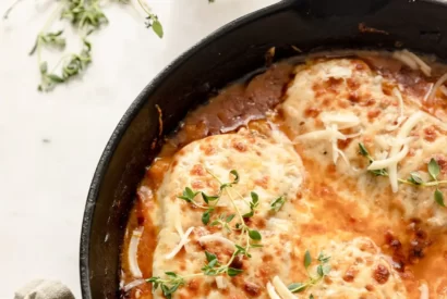 Thumbnail for Cast Iron French Onion Pork Chops