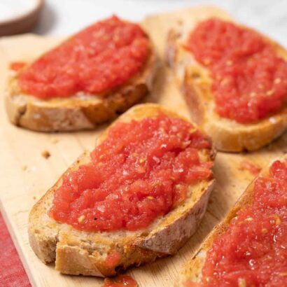 Pan Con Tomate – Spanish Tomato Bread