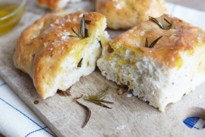 Thumbnail for Focaccia with garlic and Rosemary