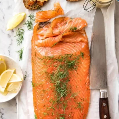 Cured Salmon Gravlax