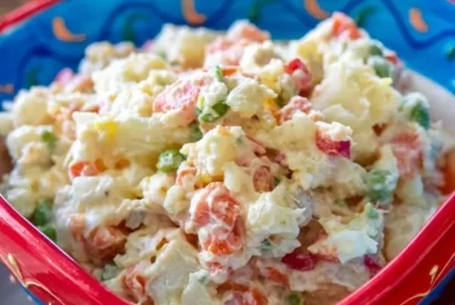 Thumbnail for Spanish Potato Salad (Ensaladilla Rusa)- A Spanish Favorite