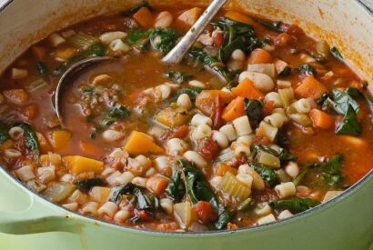 Thumbnail for Winter Minestrone & Garlic Bruschetta