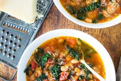 Thumbnail for Tuscan Sausage and Kale Stew