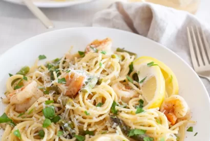 Thumbnail for Shrimp and Asparagus Pasta