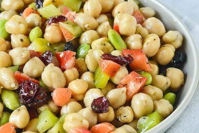 Thumbnail for Chickpea and Edamame Salad (“Confetti Salad”)