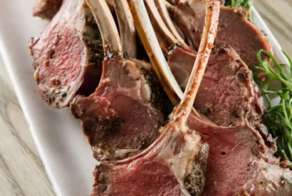 Thumbnail for Rosemary Rack of Lamb with Easy Tzatziki [Video]