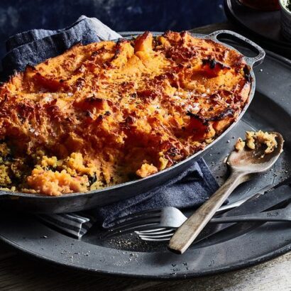 Vegetarian Spiced “Shepherd’s” Pie