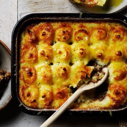 French Onion Shepherd’s Pie