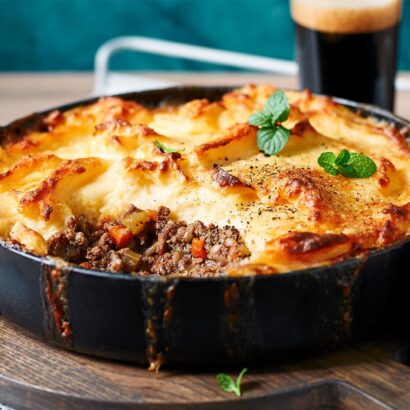Guinness and Cheddar Shepherd’s Pie
