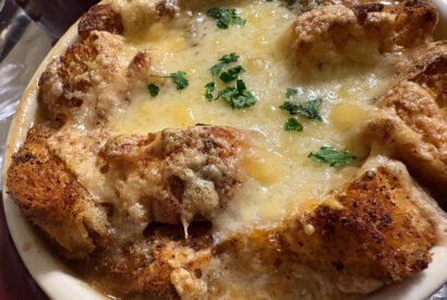 Thumbnail for French Onion Soup with Applejack