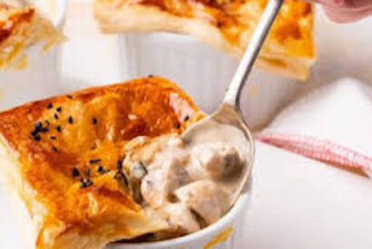 Thumbnail for Creamy Miso Chicken & Mushroom Pot Pies [Video]