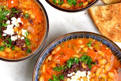 Thumbnail for Fasolada (Greek White Bean Soup)