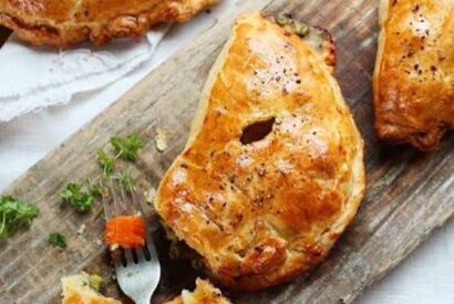 Thumbnail for Slow Cooker Cheese & Vegetable Pasties