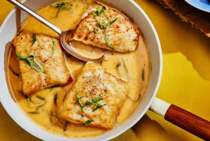 Thumbnail for Cod With Lemon Butter Sauce