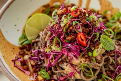 Thumbnail for Sesame Chili Cold Soba Noodle Salad