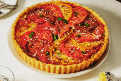 Thumbnail for Southern Heirloom Tomato and Pecorino Romano Pie