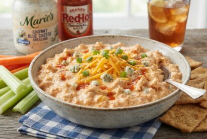 Thumbnail for Quick Creamy Cold Buffalo Dip (Mild)