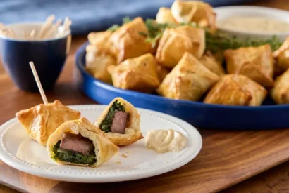 Thumbnail for Mini Beef Wellingtons with Smoked Gouda Dipping Sauce